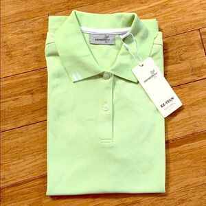 ☀️ 3/$36 or 2/$30 NEW ASHWORTH Ladies Golf Polo Lt. Green sz Small